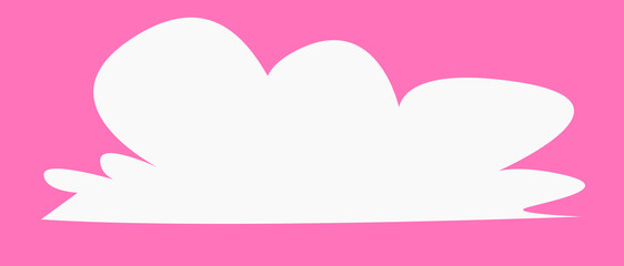set of clouds element  for illustration decoration white sky with other variant