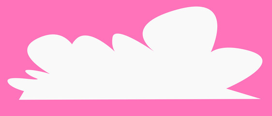 set of clouds element  for illustration decoration white sky with other variant