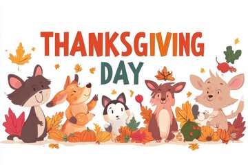 funny animals partying together outdoors