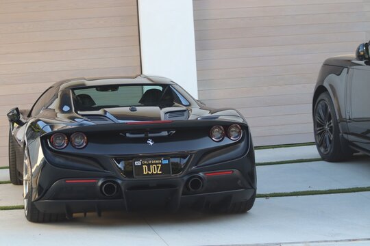 ferrari f8 black