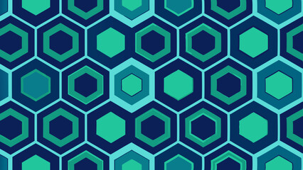 hexagonal style  Seamless pattern