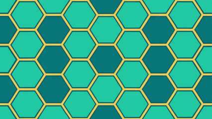 hexagonal style  Seamless pattern