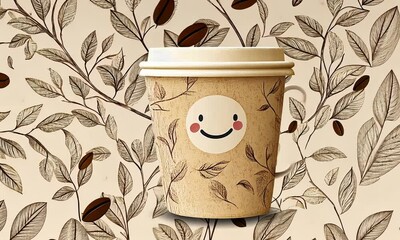 Coffee Cup with a Smile