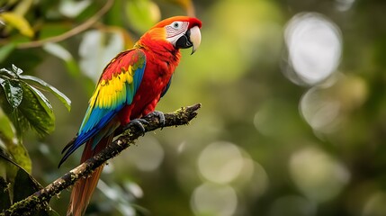 blue and yellow parrot