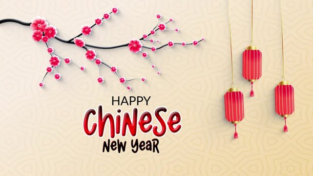 Chinese New Year, Festival Background 