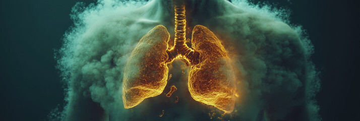World Day against Chronic Obstructive Pulmonary Disease. pneumonia. human lung model