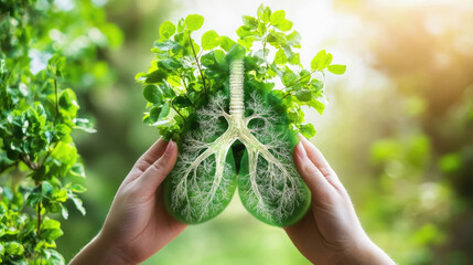 World Day against Chronic Obstructive Pulmonary Disease. pneumonia. human lung model