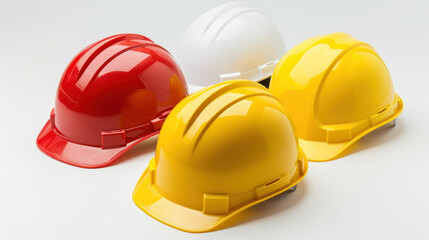 Fototapeta premium helmet safety construction, protection 
