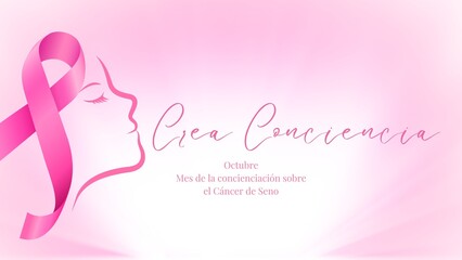 Raise awareness in the month of October about breast cancer