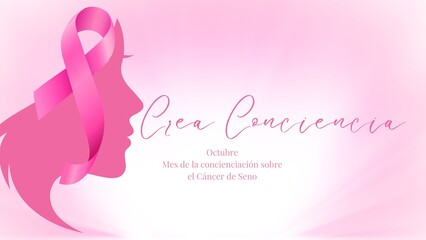 Raise awareness in the month of October about breast cancer