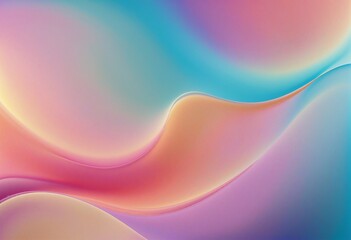 Obraz premium Fluid Gradient with LightBlue, Cyan, Pink, Gold and Dark Goldenrod Transitions