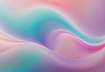 Fototapeta premium Fluid Gradient with Lavender, Cyan, Pink, Silver and Platinum (Bright Silver) Transitions