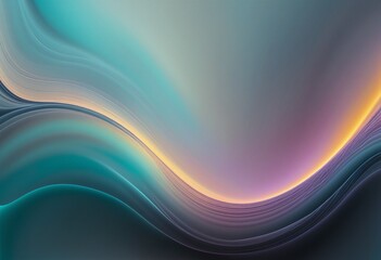 Obraz premium Fluid Gradient with DarkGray, Cyan, DarkGray, Silver and Dark Goldenrod Transitions