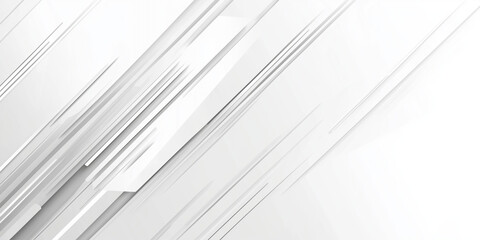 Obraz premium Abstract elegant White and gray background with diagonal lines for a modern design vector presentation template or business technology concept. AI generation.