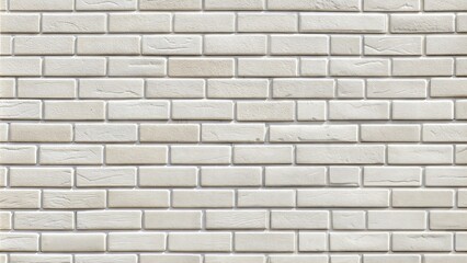 Obraz premium Realistic white brick texture with refined patterns for decorative use