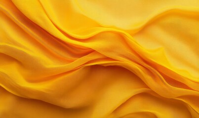 Obraz premium Abstract yellow background with layers of textile