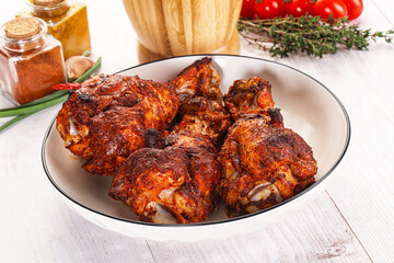Indian tandoori turkey shoulder wing