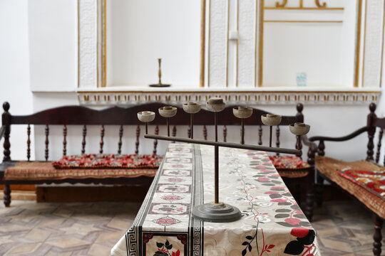 Jewish synagogue in Bukhara. Uzbekistan