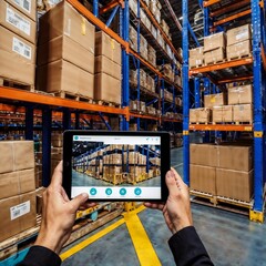 gestión de almacenes que utiliza tecnología de realidad aumentada