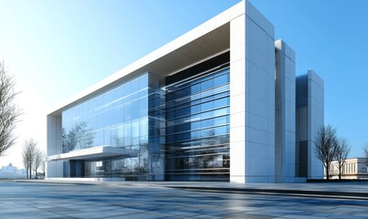 Obraz premium Modern office building