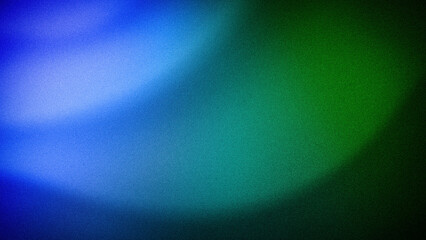 Fototapeta premium An abstract gradient background blending vivid blue and green hues with a grainy texture. Perfect for fresh, dynamic designs, wallpapers, and creative banners