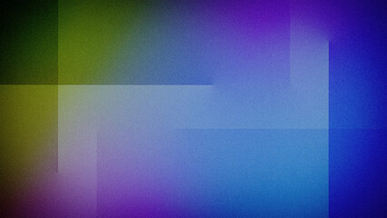A vibrant abstract gradient blending green, purple, and blue tones, featuring a geometric pattern and grainy texture. Perfect for creative backgrounds and modern designs © Life Background