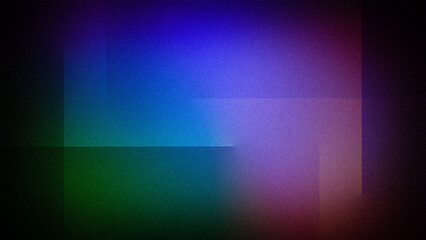 A vibrant abstract gradient featuring deep shades of blue, purple, green, and pink with a grainy texture. Ideal for dynamic wallpapers, backgrounds, and modern designs