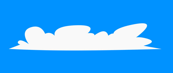 set of clouds element  for illustration decoration white sky with other variant