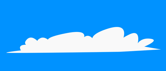 set of clouds element  for illustration decoration white sky with other variant