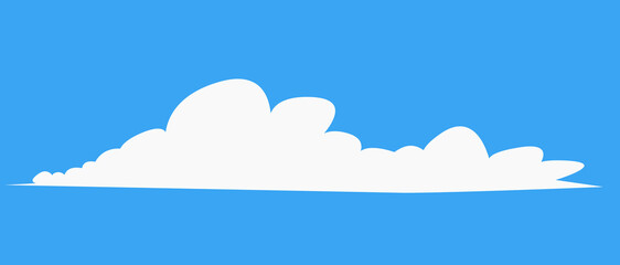 set of clouds element  for illustration decoration white sky with other variant