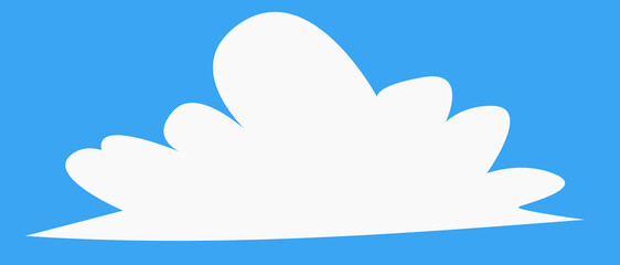 set of clouds element  for illustration decoration white sky with other variant