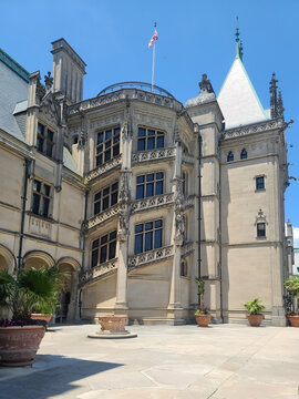 Detailed Staircase of the Biltmore Estate in Asheville