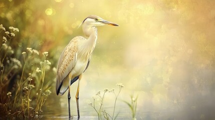 Naklejka premium Bird: Squacco Heron