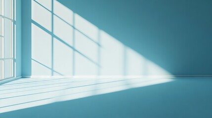 Obraz premium Light Blue Studio Background