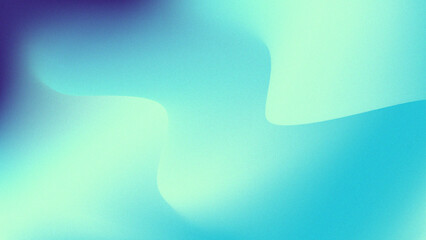 Abstract gradient background with grainy texture and waves