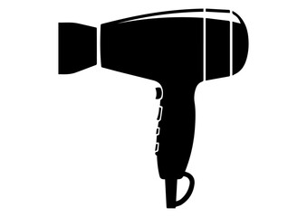 hair dryer vector logo 