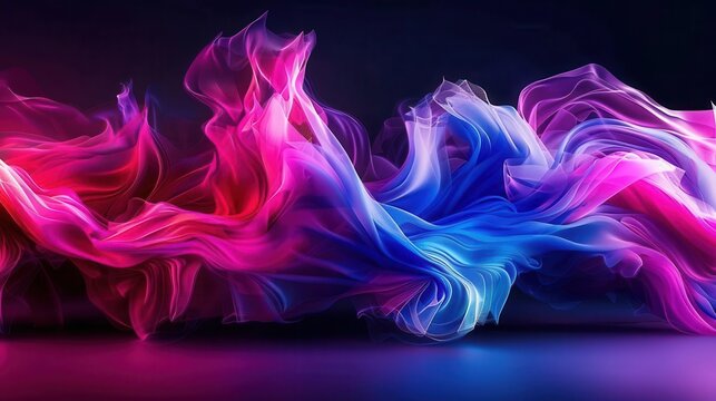 Gradient color backgrounds, smooth transitions, abstract, vibrant hues, digital art