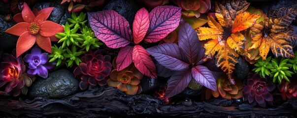 Fototapeta premium Nature conservation efforts, vibrant colors, photography, detailed, environmental
