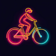 Fototapeta premium vector_logo_concept_for_a_bike 
