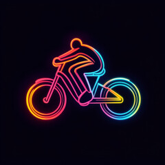 vector_logo_concept_for_a_bike 