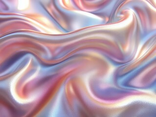 Obraz premium soft pearl gradient background that shifts seamlessly into pastel hues, creating an aesthetic holographic effect, perfect for modern digital design or serene wallpaper, evoking calm and beauty