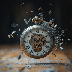 Nostalgic analoge watch 