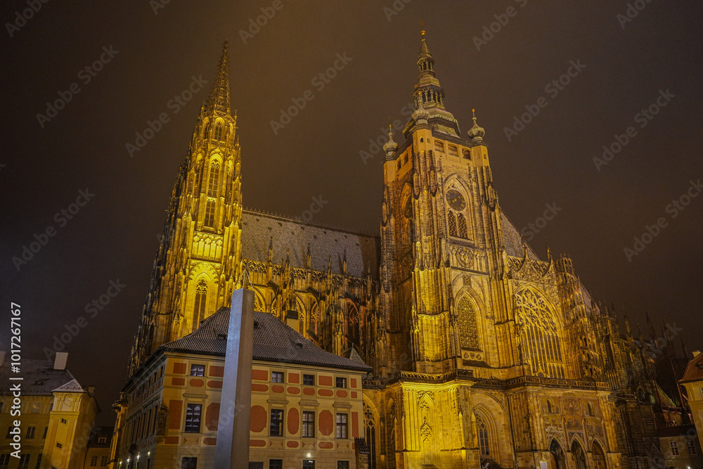 Wall mural st. stephen's cathedral in vienna, austria