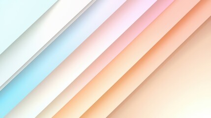 Fototapeta premium Diagonal Pastel Stripes