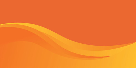 Vector orange line background curve element with white space for text and message design, overlapping layers, vector