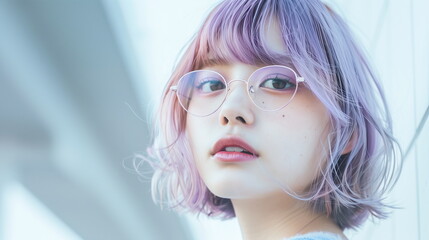 若いファッションモデル