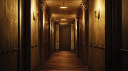 Spooky Hotel Corridor