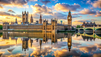 Fototapeta premium houses of parliament city