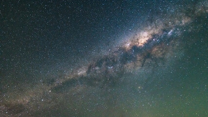 Fototapeta premium Celestial Wonders: Stargazing and Capturing the Milky Way