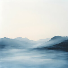 Fototapeta premium landscape with clouds